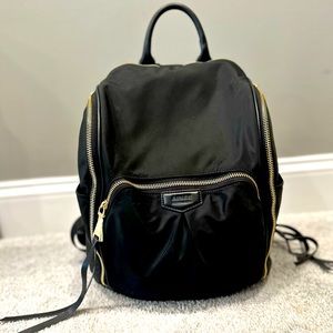 AIMEE KESTENBERG Vibes Nylon Backpack Black with Gold detail, like new‼️